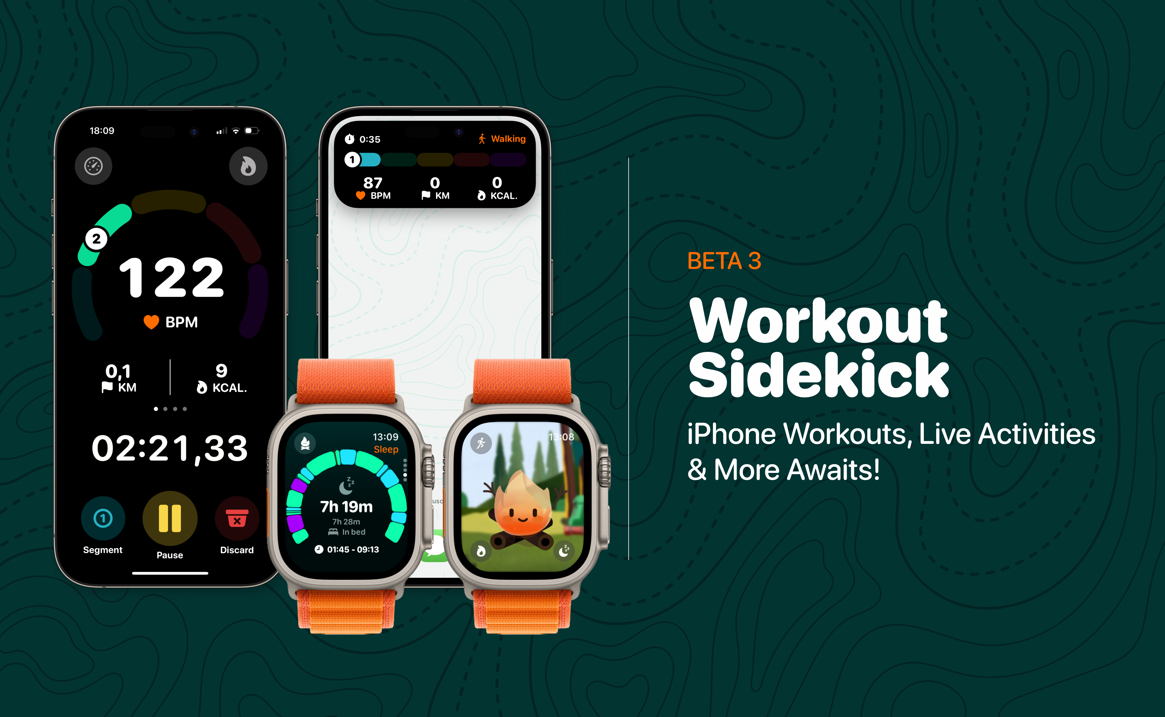 FitWoody Beta 3 – Workout Sidekick